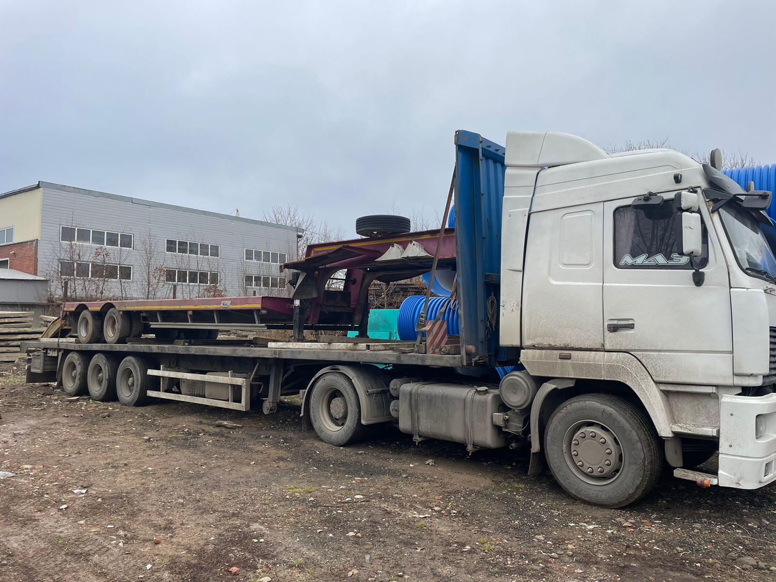 Перевозка на трале Казань — Балашиха — 25.11.24