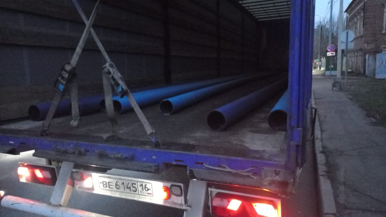 Перевозка труб по Казани — 21.11.24